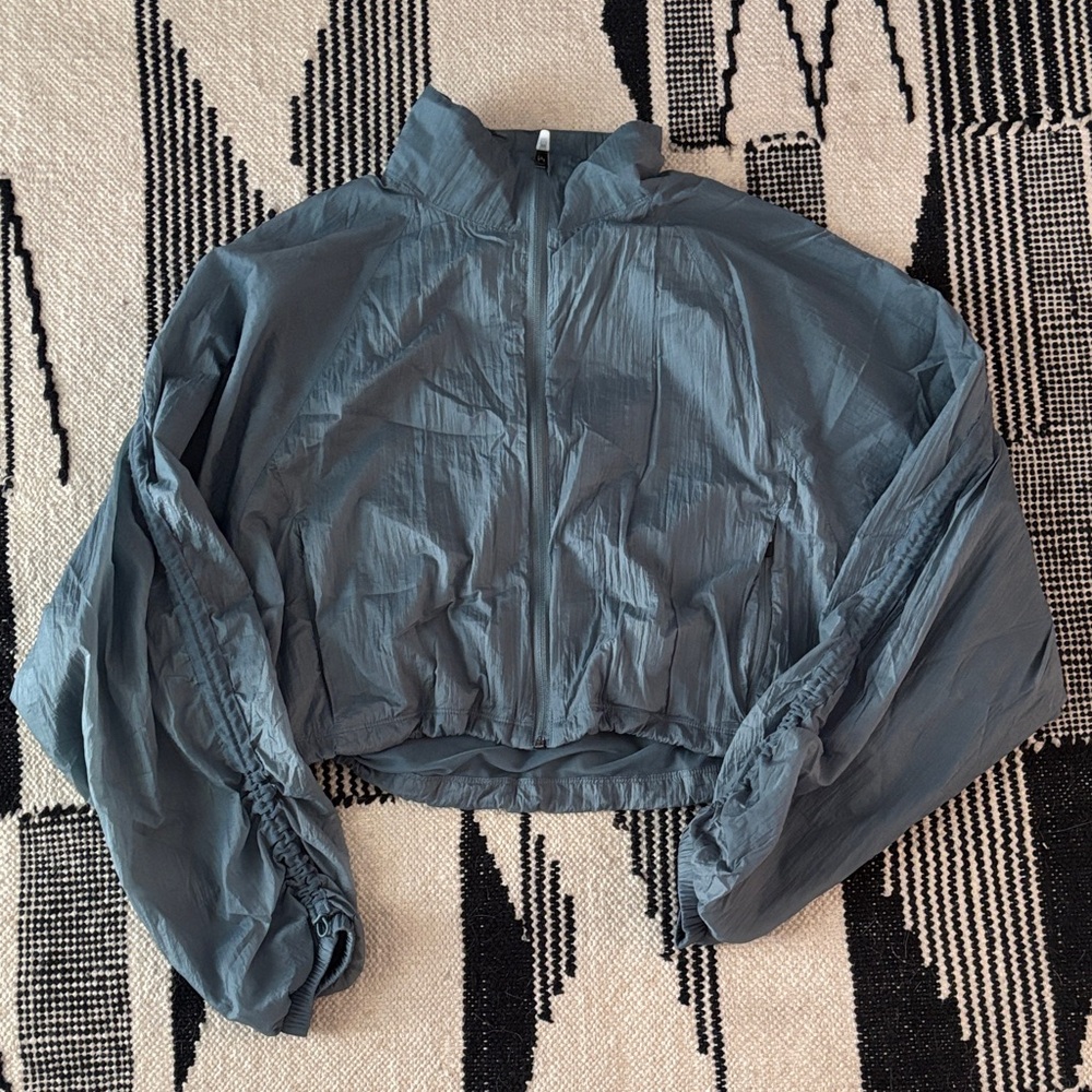 Old Navy Women's Blue Bomber Jacket